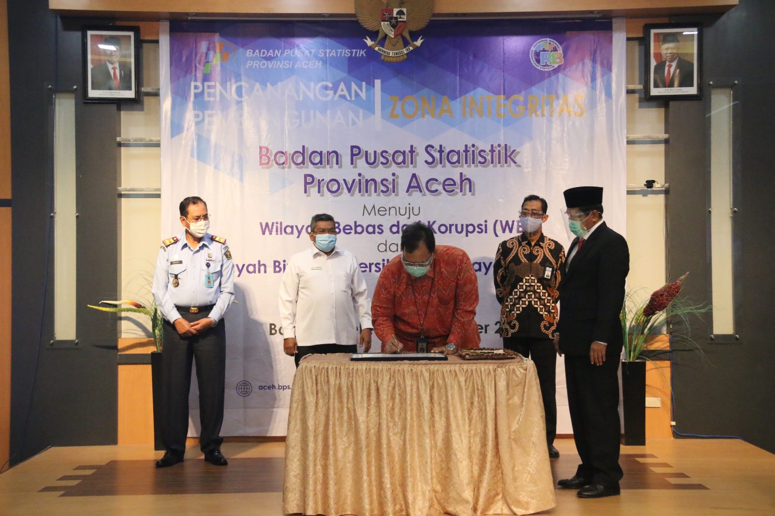 BPK Perwakilan Provinsi Aceh Menjadi Saksi Pencanangan Pembangunan Zona